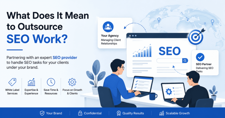 How Agencies Can Outsource SEO Work