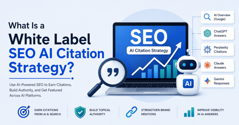 White Label SEO AI Citation Strategy
